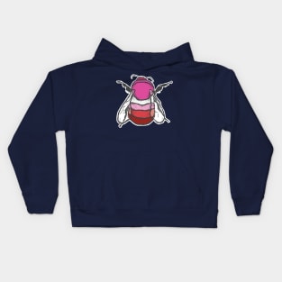 Lesbian Bee Kids Hoodie